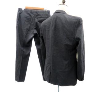 HUGO BOSS スーツ セットアップ 上下 テーラードジャケット シングル ミドル丈 総裏地 スラックパンツ アンクル丈