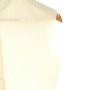 RAF SIMONS 2006年 シャツ ノースリーブ カットオフ 48 ホワイト /DF GY53
