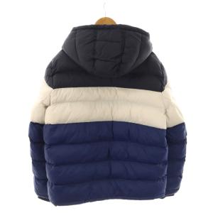 TOMMY HILFIGER 中綿ジャケット パーカー ロゴ L ネイビー ブラック ホワイト /ES GY53