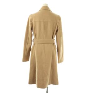 BURBERRY BLUE LABEL ステンカラーコート ノバチェック裏地 アンゴラ混 38 ベージュ /ES GY53
