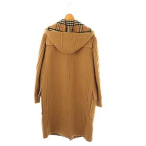 Burberry's BLUE LABEL ヴィンテージ ダッフルコート フード 40 キャメル /ES GY53