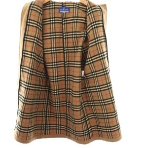 Burberry's BLUE LABEL ヴィンテージ ダッフルコート フード 40 キャメル /ES GY53