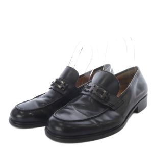 ビットローファー スリッポン レザー 8.5 ブラック /YO5 GY53