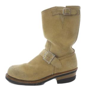 エンジニアブーツ 7 ベージュ