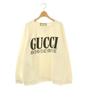 517139 スウェット トレーナー 長袖 コットン S アイボリー /NR GY57