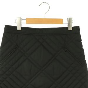BURBERRY キルティングスカート I40 ブラック