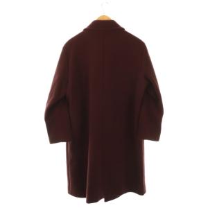 ISSEY MIYAKE 幾何学柄 チェスターコート 2 ブラウン