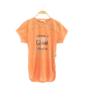 カットソー 半袖 クルーネック 34 オレンジ /AT OS GY57