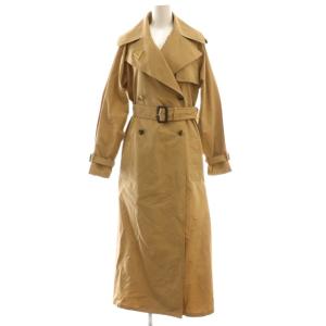 Vロゴ金具 トレンチコート 38 ベージュ