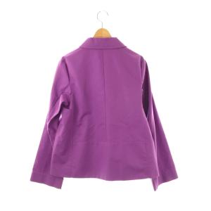 JIL SANDER ジャケット シルク混 34 紫 パープル /NR GY57