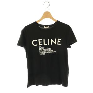Ｔシャツ カットソー 半袖 ロゴ プリント コットン S 黒 白 X237375E /NR GY57
