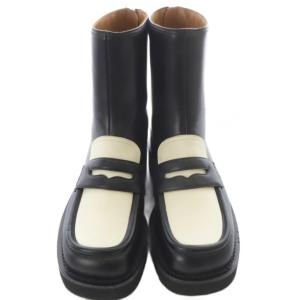 MARNI サイドジップブーツ 36 ブラック TCMS007804