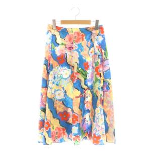 × フラミニア ヴェロネージ Flaminia Veronesi 23SS フレアスカート ミディ丈 38