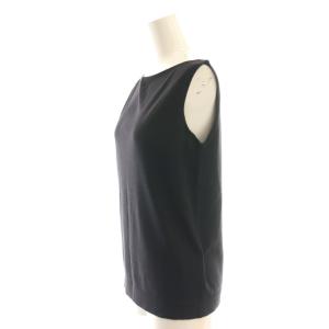 HERMES マルジェラ期 ノースリーブニット カシミヤ シルク混 SM ブラック