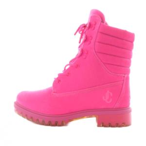 ×Timberland ショートブーツ 24.5cm ピンク