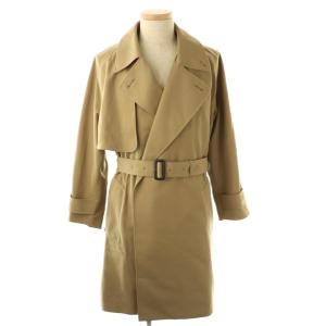 24SS WATER PROOF TASLAN TWILL MIDDLE TRENCH COAT トレンチコート