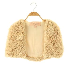 ボレロ カーディガン シルク 40 XS ベージュ /NR GY57