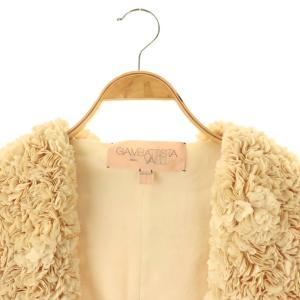 GIAMBATTiSTA VALLi ボレロ カーディガン シルク 40 XS ベージュ /NR GY57