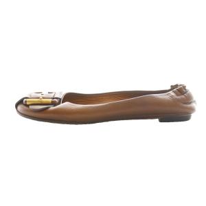 Chloe バレエシューズ フラット 37 茶 ブラウン /SS OS GY57