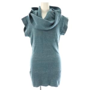 ニット セーター XS ブルーグレー シルバー色 /DO GY57