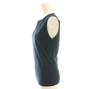 JIL SANDER ノースリーブカットソー プルオーバー S ブラック /DF GY57