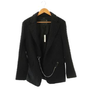 ジャケット ウール XXS ブラック /DO GY57