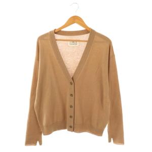 20AW カーディガン ニット Vネック S ベージュ GY57
