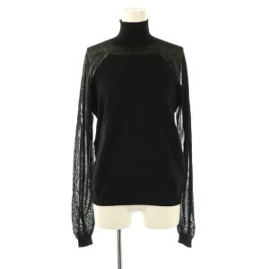 ハイネックニット カットソー 44 ブラック /DO GY57