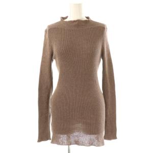コットンニット セーター 42 ブラウン /ES GY57