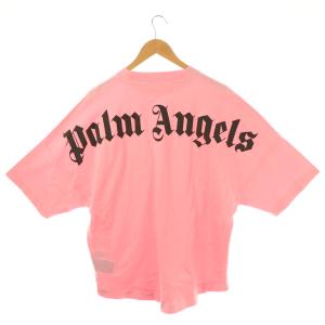  ロゴ Ｔシャツ カットソー M ピンク ブラック /ES GY20