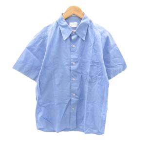 カジュアルシャツ 半袖 4 XL ブルー 青 /SY23 GY58