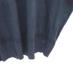 dunhill ポロシャツ 半袖 シルク L ネイビー 紺 /SY37 GY58