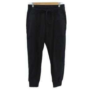 ベイカーパンツ ジョガーパンツ イージー アンクル丈 2 L 黒 ブラック /HO9 GY58