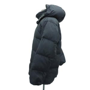 adidas ダウンジャケット ミドル丈 スタンドカラー L チャコールグレー /HO13 GY61