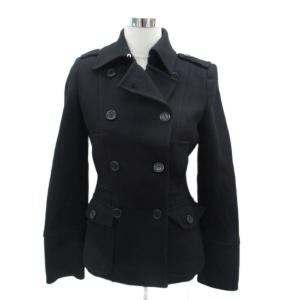 Pコート ピーコート ショート丈 S 黒 ブラック /SM20 GY61