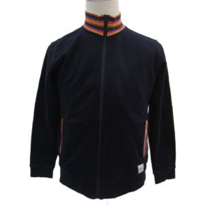 トラックジャケット ブルゾンジャケット ミドル丈 M ネイビー 紺 /SM26 GY61