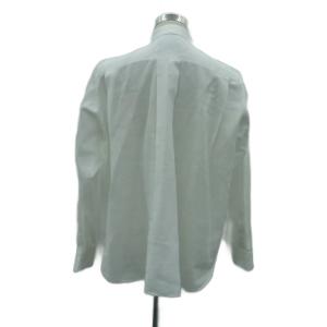 Drawer シャツ ブラウス 長袖 シルク混 38 M オフホワイト /HO43 GY61