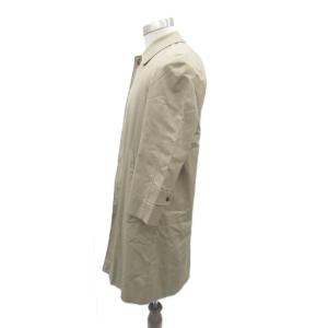 Aquascutum ステンカラーコート ロング丈 ベージュ ライナー付き /SY43 GY61