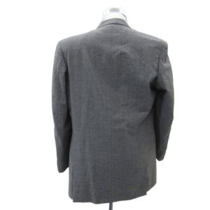 Ermenegildo Zegna スーツ セットアップ 上下 テーラードジャケット ダブルボタン 総裏地 ミドル丈 スラックスパンツ ロング丈