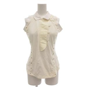 Tシャツ ノースリーブ 36 ロゴ 白 ホワイト /AE GY53