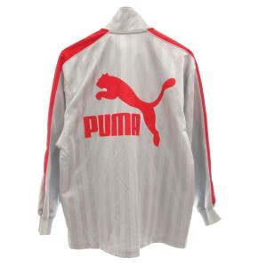 PUMA セットアップ ジャージ ジャケット パンツ S イージー ロゴ グレー /AE GY53