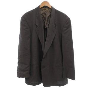テーラードジャケット ウール 背抜き シングル グレー  /AE GY53