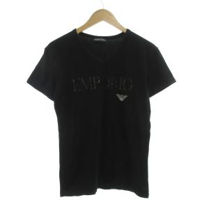 UNDERWEAR Tシャツ ロゴプリント 半袖 L 黒 ブラック /JS GY53