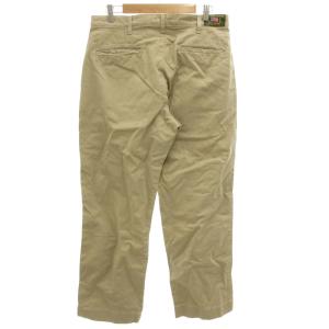 POLO JEANS チノパンツ ストレート ジップフライ W32 L30 ベージュ /GV GY53