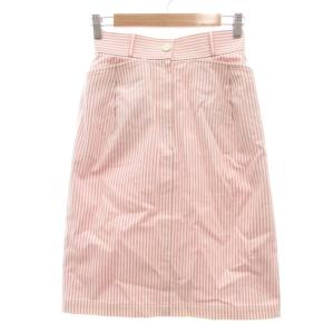 Sports ヴィンテージ スカート ストライプ柄 M ピンク ホワイト /UO GY53