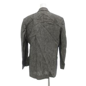 Calvin Klein スカートスーツ セットアップ ジャケット 麻 リネン 13 グレー /UO GY53