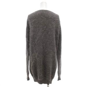 Acne Studios チュニック シャギーニット セーター アンゴラ 長袖 S グレー /JS GY53