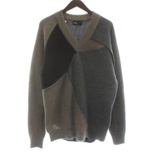 キッドモヘア×エクストラファインウールSWITCHINGニット 3