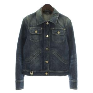 デニムジャケット ロゴボタン40 インディゴ