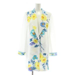 テーラードジャケット 1B 花柄 40